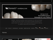 Tablet Screenshot of danmed.ee